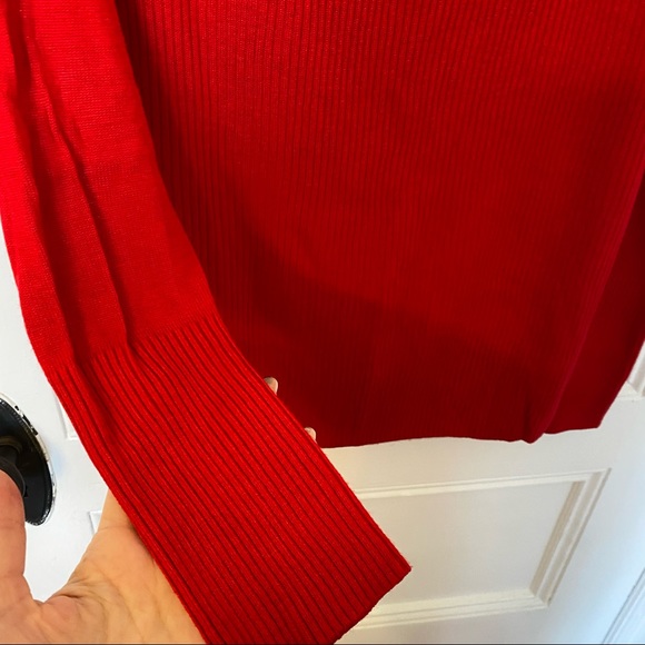 Anthropologie Jamie Cold Shoulder Sweater M - Picture 4 of 8